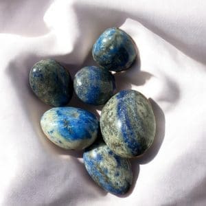 Lapiz Lazuli - trommelstenen - random pick