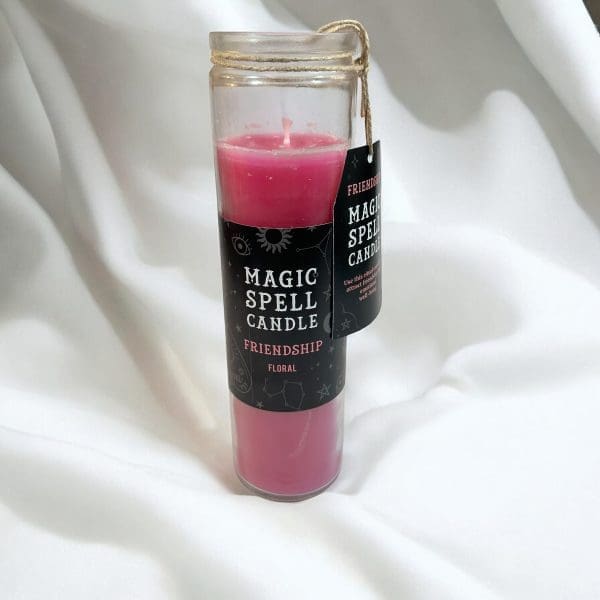 Magic spell kaars XL - Roze