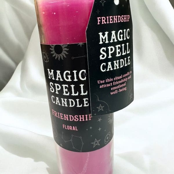 Magic spell kaars XL - Roze - Afbeelding 2