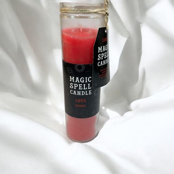 Magic spell kaars XL - Rood