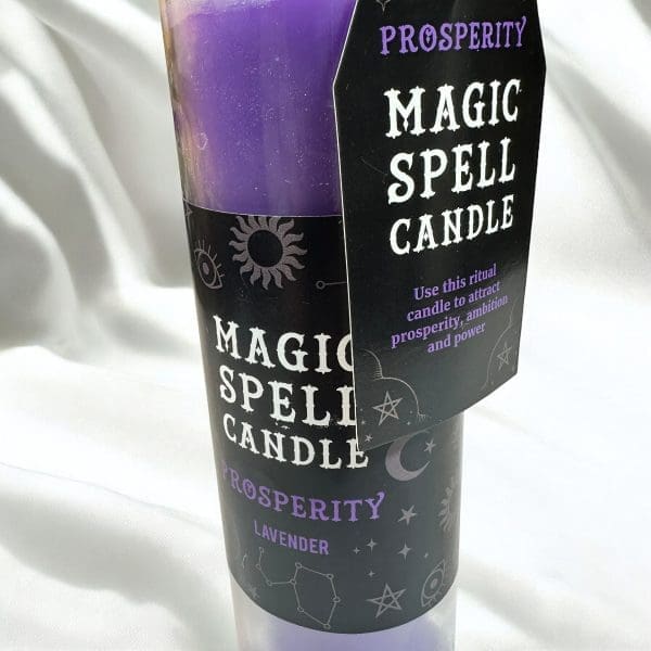 Magic spell kaars XL - Paars - Afbeelding 2