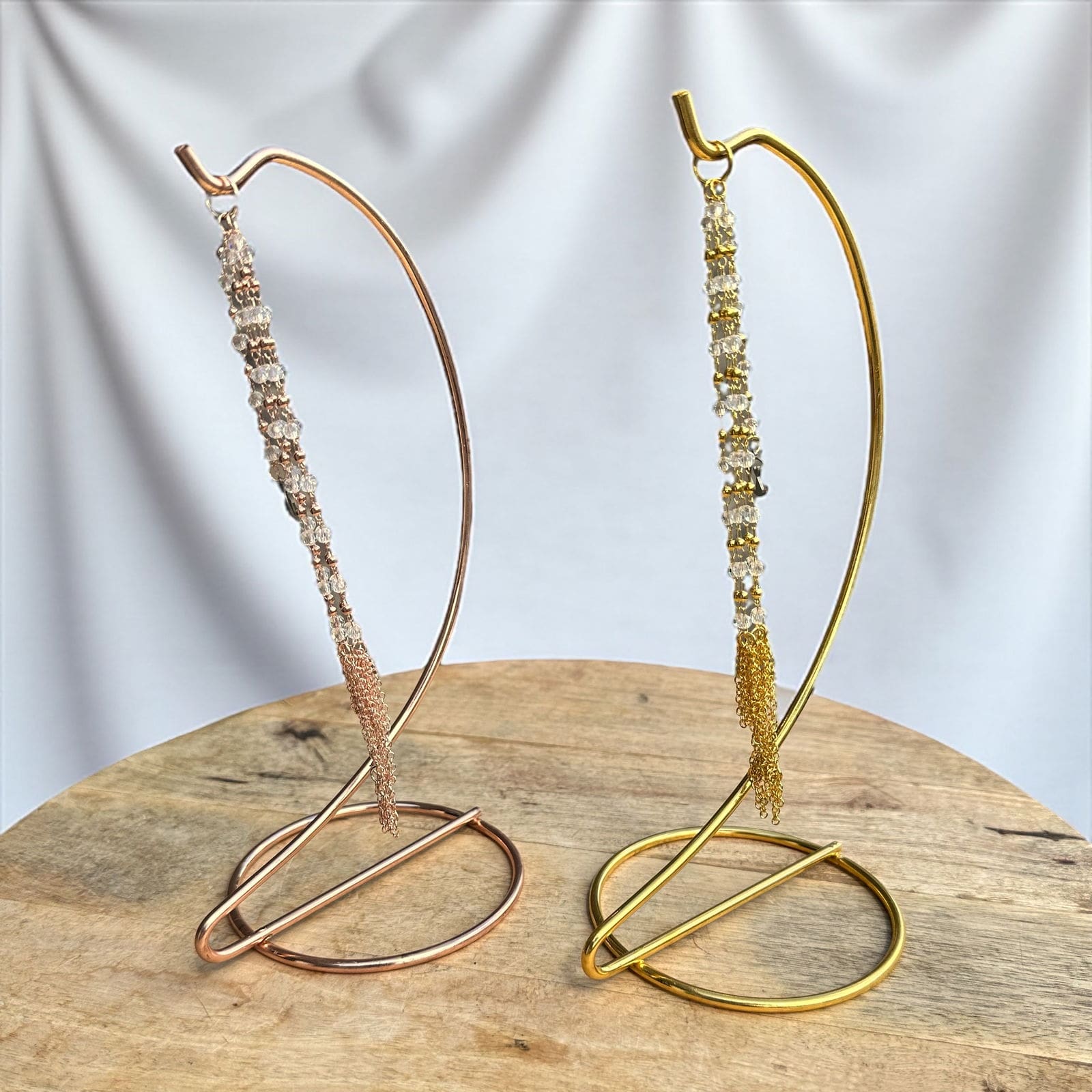 Metalen bolhouder - 1 bol hanger - Goud