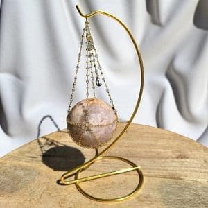 Alternative view of Metalen bolhouder - 1 bol hanger - Goud