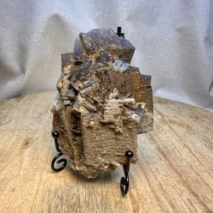 Alternative view of Uitvouwbare metalen edelstenen/mineralen houder - Zwart