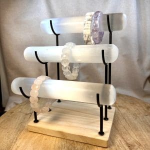 Alternative view of Armbanden display - Zwart - 3 lagen - Satijnspaat