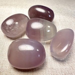 Alternative view of Trommelstenen - lavendel Fluoriet