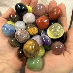 Alternative view of Trommelstenen mix 500 gram