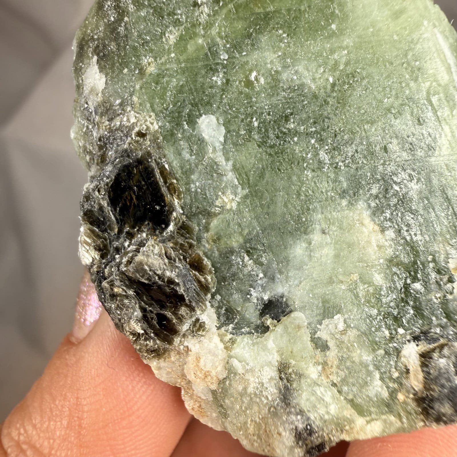 Diopside kristal - 16 - Afbeelding 2