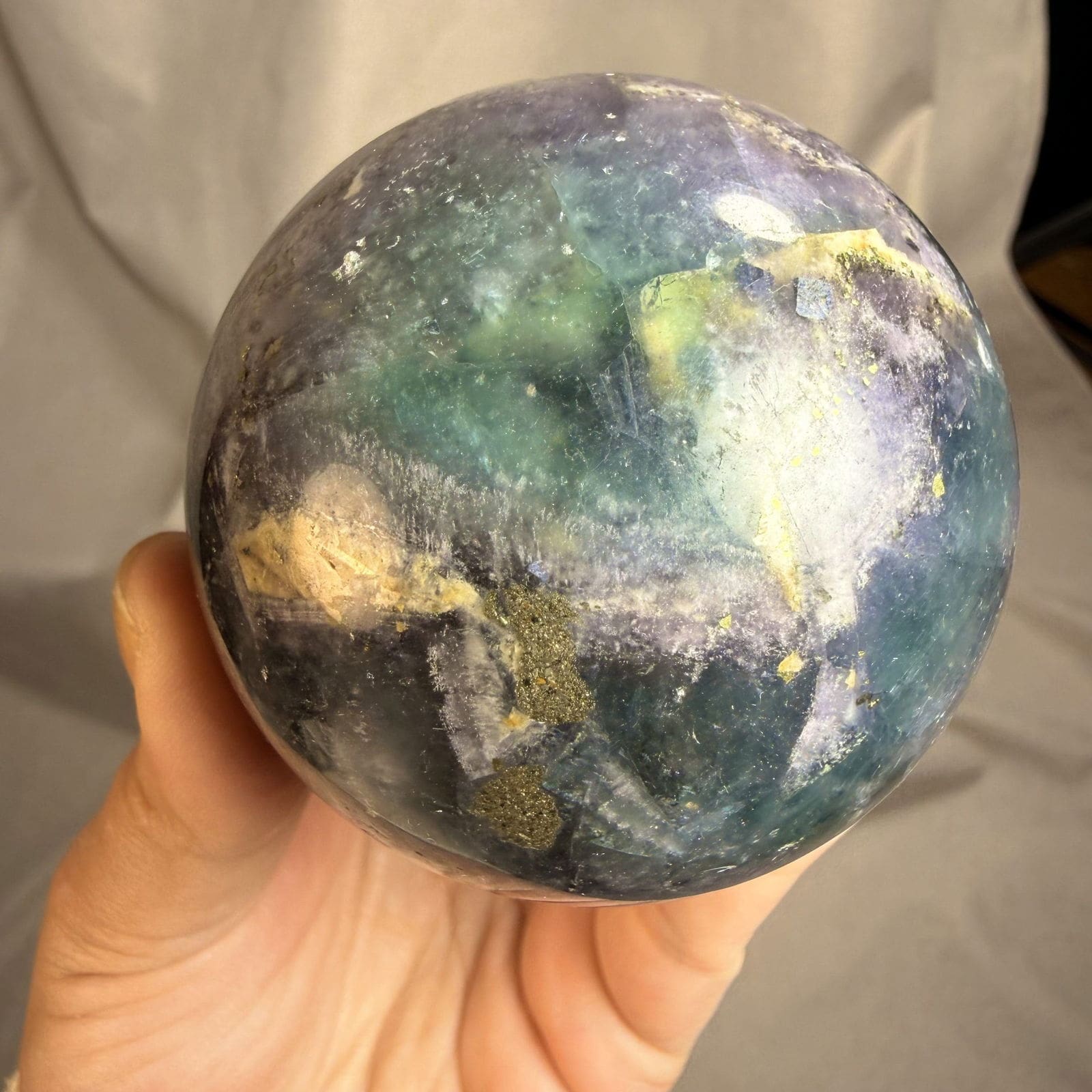 Galaxy fluoriet bol - 8