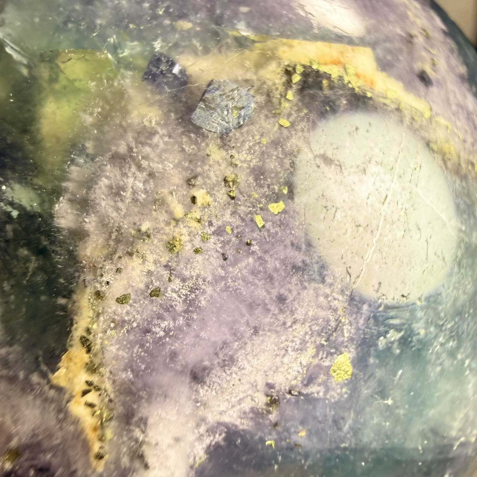 Galaxy fluoriet bol - 8 - Afbeelding 2