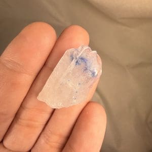 Naald dumortiriet in kwarts kristal - 7