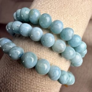 Larimar kogelarmband 6mm - random pick