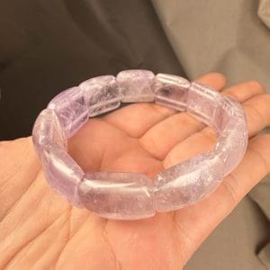 Bangle armband - 7 - Lavendel Amethist
