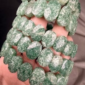 Alternative view of Bangle armband - 8 - Groene Kwarts