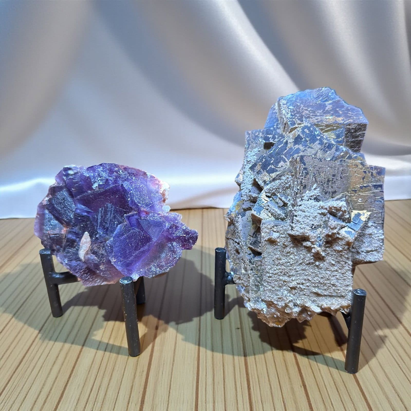 Zwart gekleurde edelstenen houder - maat S - Afbeelding 2