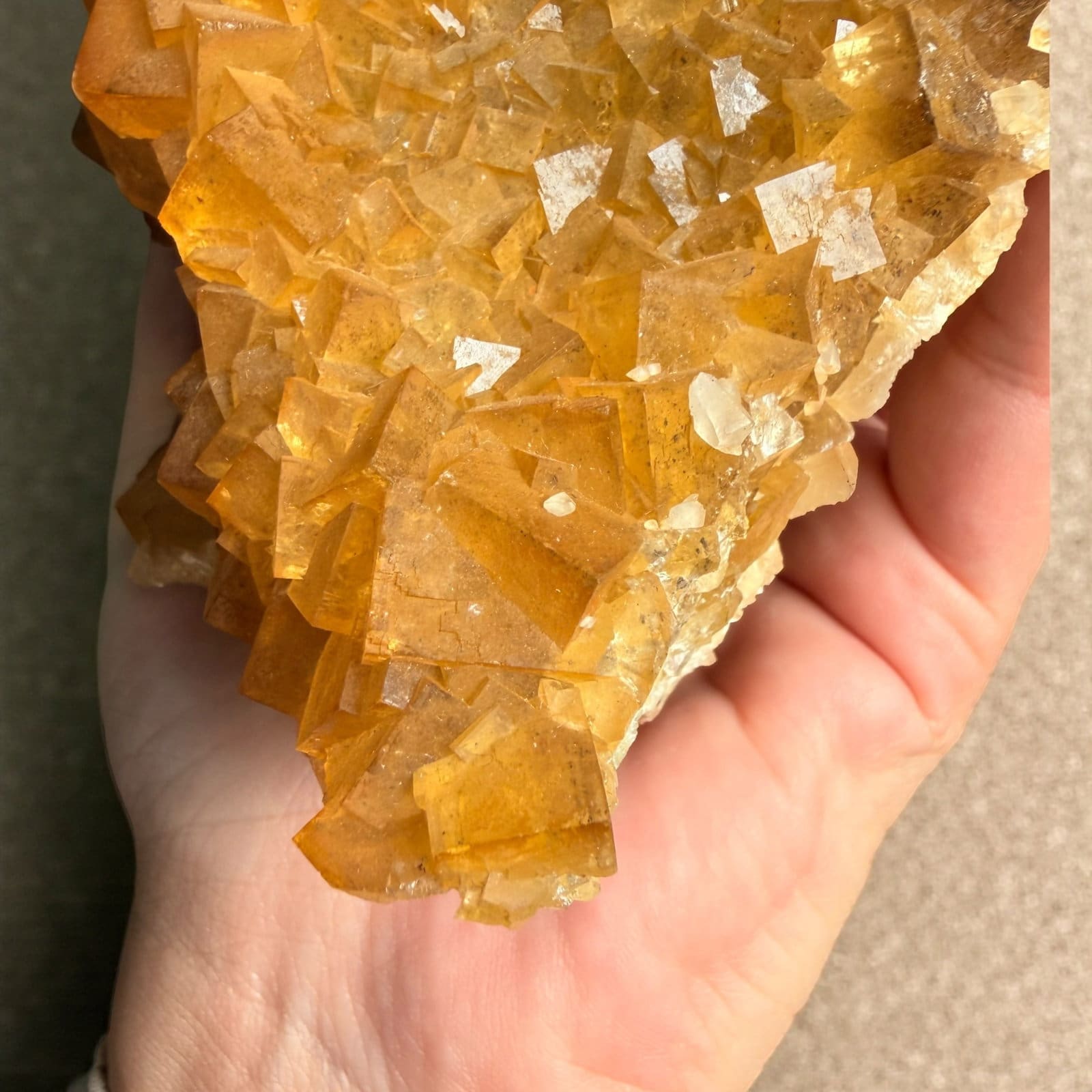 STATEMENT PIECE! Gouden Bariet cluster uit China - Afbeelding 4