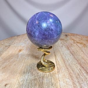 Alternative view of Metalen bolhouder slang - Goud