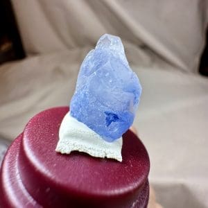 Naald Dumortiriet in kwarts in stolp - 22