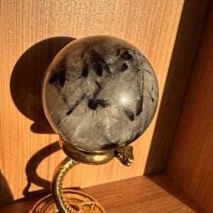 Toermalijnkwarts bol - 6