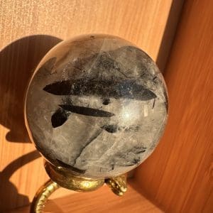 Alternative view of Toermalijnkwarts bol - 8