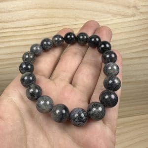 Kyaniet Kogelarmband 10mm - random pick - 2