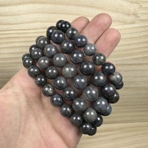 Alternative view of Kyaniet Kogelarmband 10mm - random pick - 2