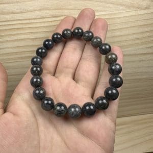 Kyaniet Kogelarmband 8mm - random pick - 3