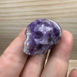 Amethist carving - Skull - Random pick