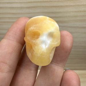 Gele Calciet carving - Skull - Random pick