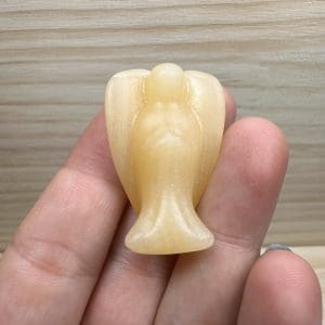 Gele Calciet carving - Engeltje - Random pick