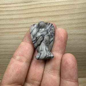 Picasso Jaspis carving - Engeltje - Random pick