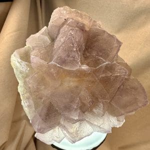 STATEMENT PIECE! Zhejiang lavendel fluoriet cluster - 26