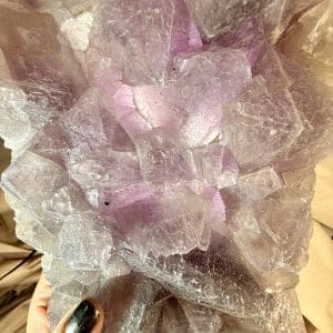 Alternative view of STATEMENT PIECE! Zhejiang lavendel fluoriet cluster - 28 - 3,65 kg