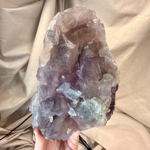 STATEMENT PIECE! Zhejiang lavendel fluoriet cluster - 29 - 2,69 kg