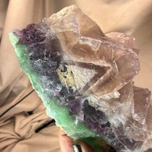 Alternative view of STATEMENT PIECE! Zhejiang lavendel fluoriet cluster - 30 - 2,74 kg