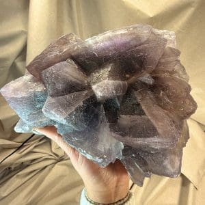 STATEMENT PIECE! Zhejiang lavendel fluoriet cluster - 31