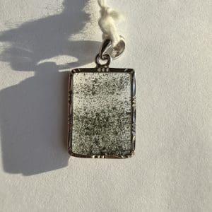 925 zilveren hanger - Lodoliet - 15