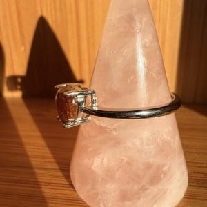 Alternative view of 925 sterling zilveren ring – 24 - Rode Rutielkwarts