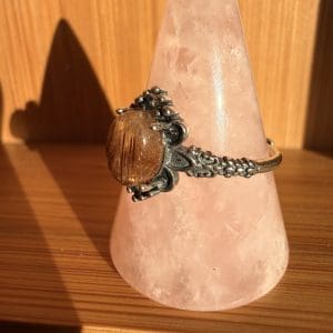 Alternative view of 925 sterling zilveren ring – 27 - Rode Rutielkwarts