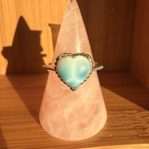 925 sterling zilveren ring – 104 - Larimar