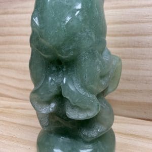 Alternative view of Carving 8 - Octopus van Aventurijn