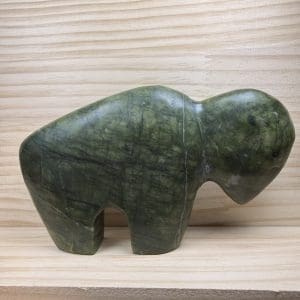 Carving 16 - Bison van Serpentijn
