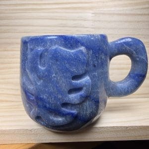 Carving 17 - Mok van Blauwe kwarts