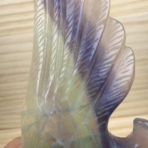 Alternative view of Carving 25 - Vleugel van Fluoriet