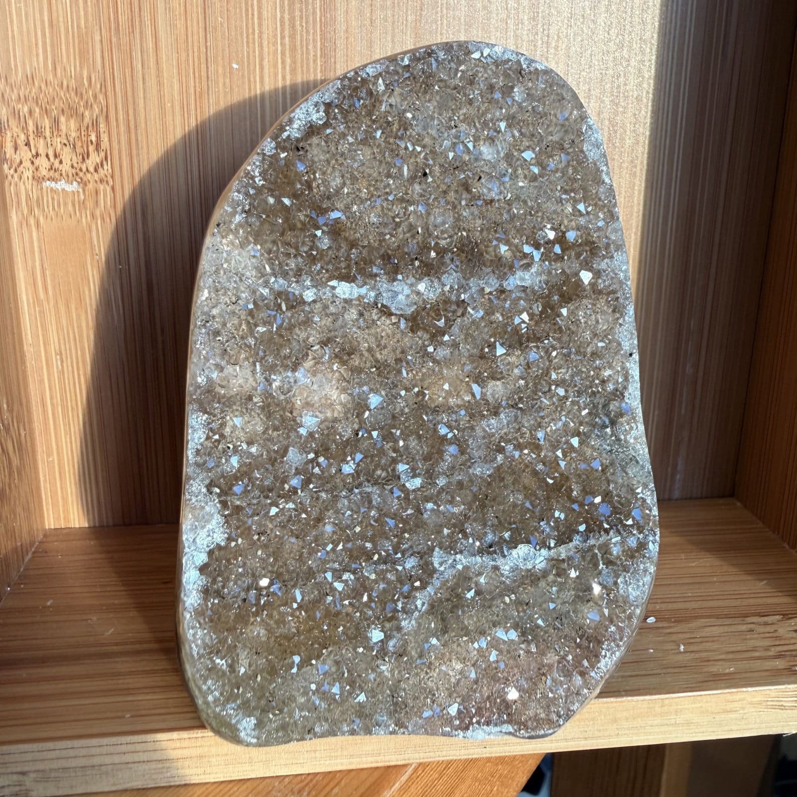 Regenboog Amethist cluster - 64