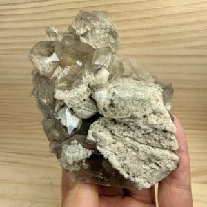 Diamantina kwarts cluster - 4