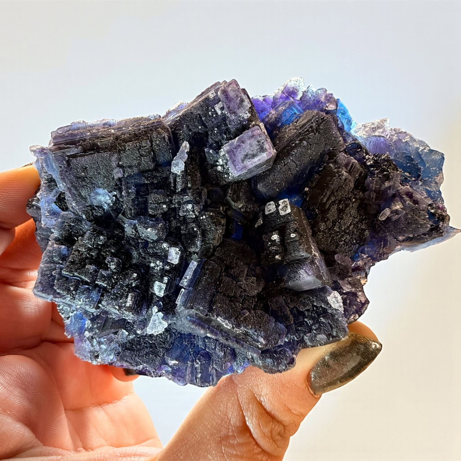 Zhejiang Indigo fluoriet cluster - 1