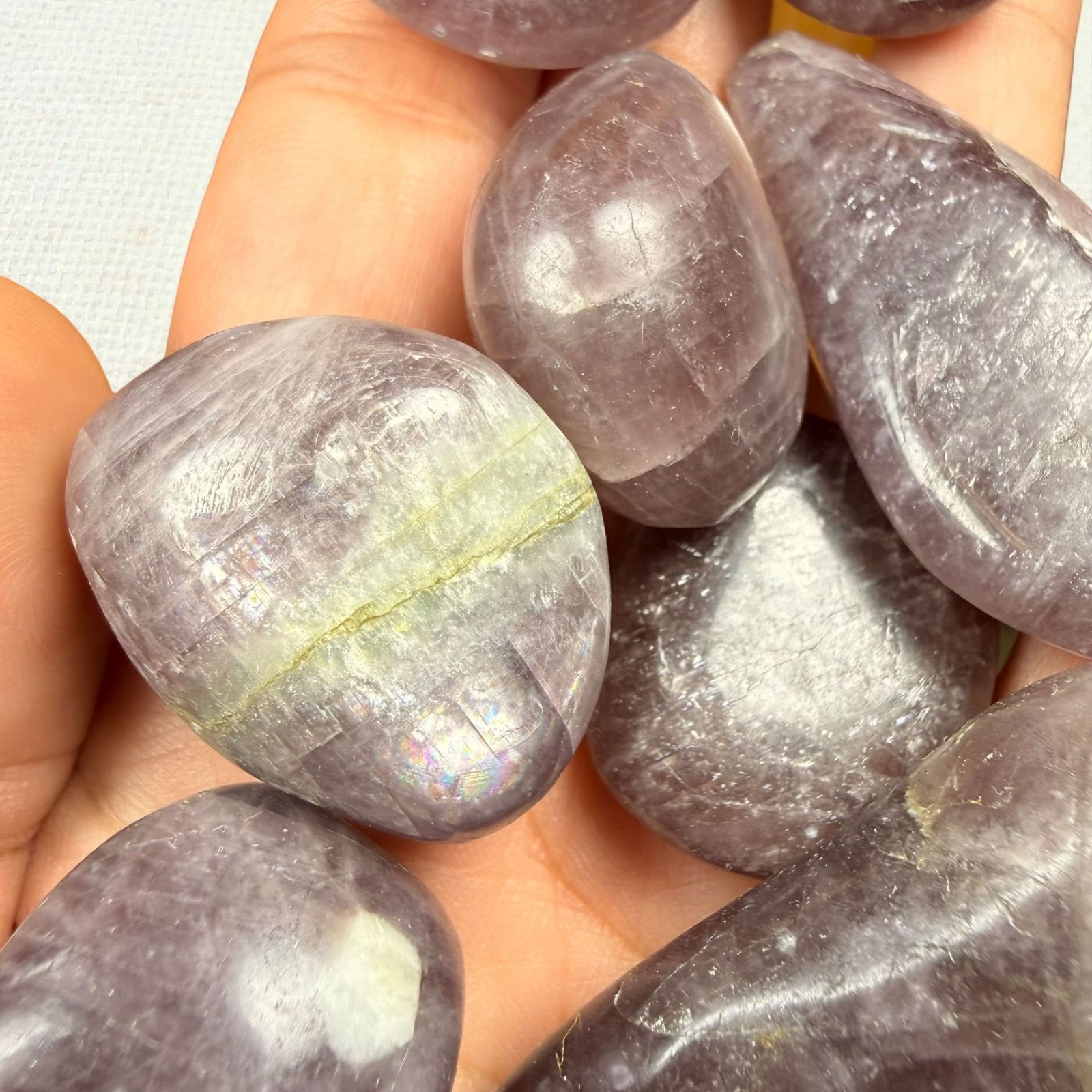 Anhydriet handstenen - random pick - Afbeelding 2