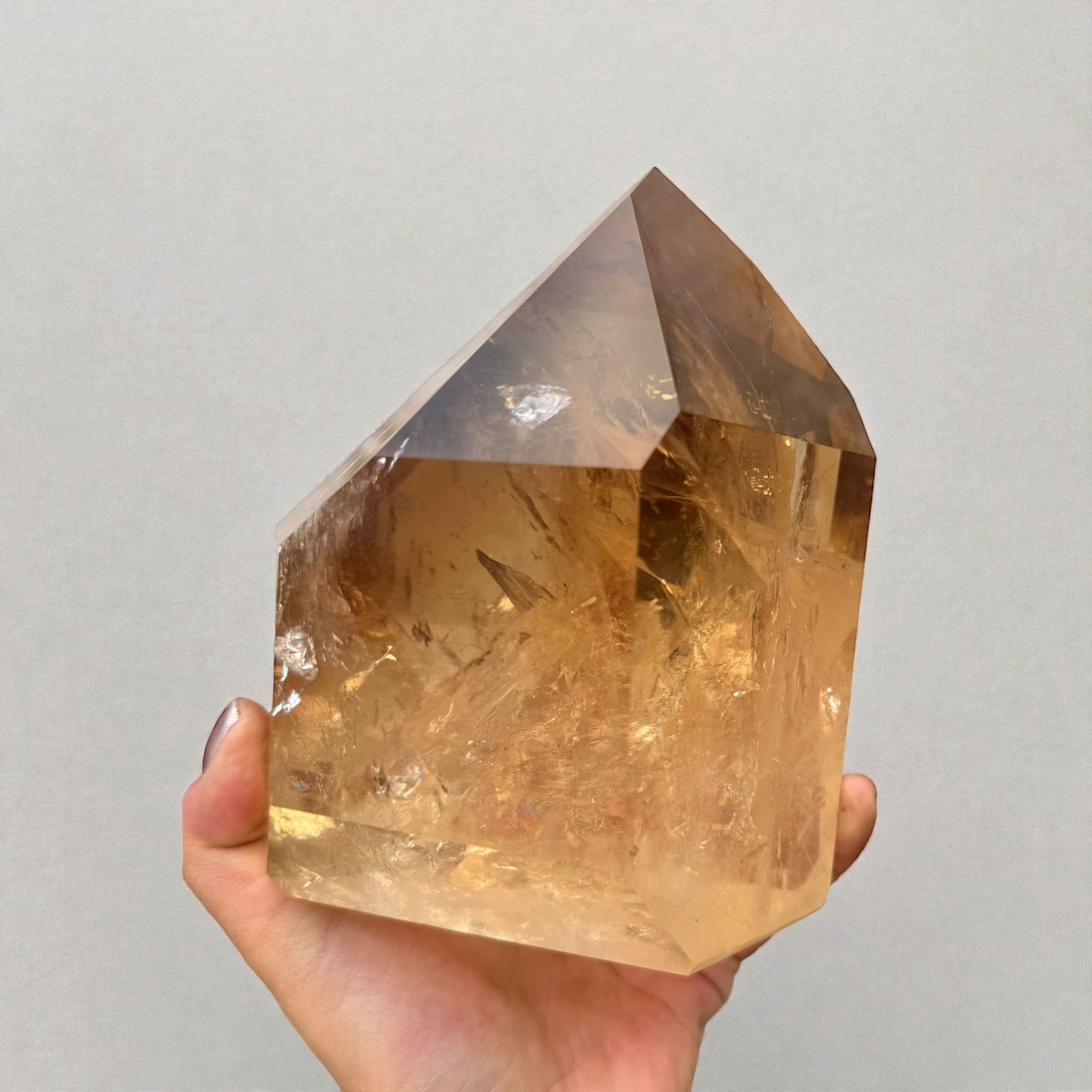 STATEMENT PIECE! 2,83 kilo Citrien kristal - Afbeelding 2