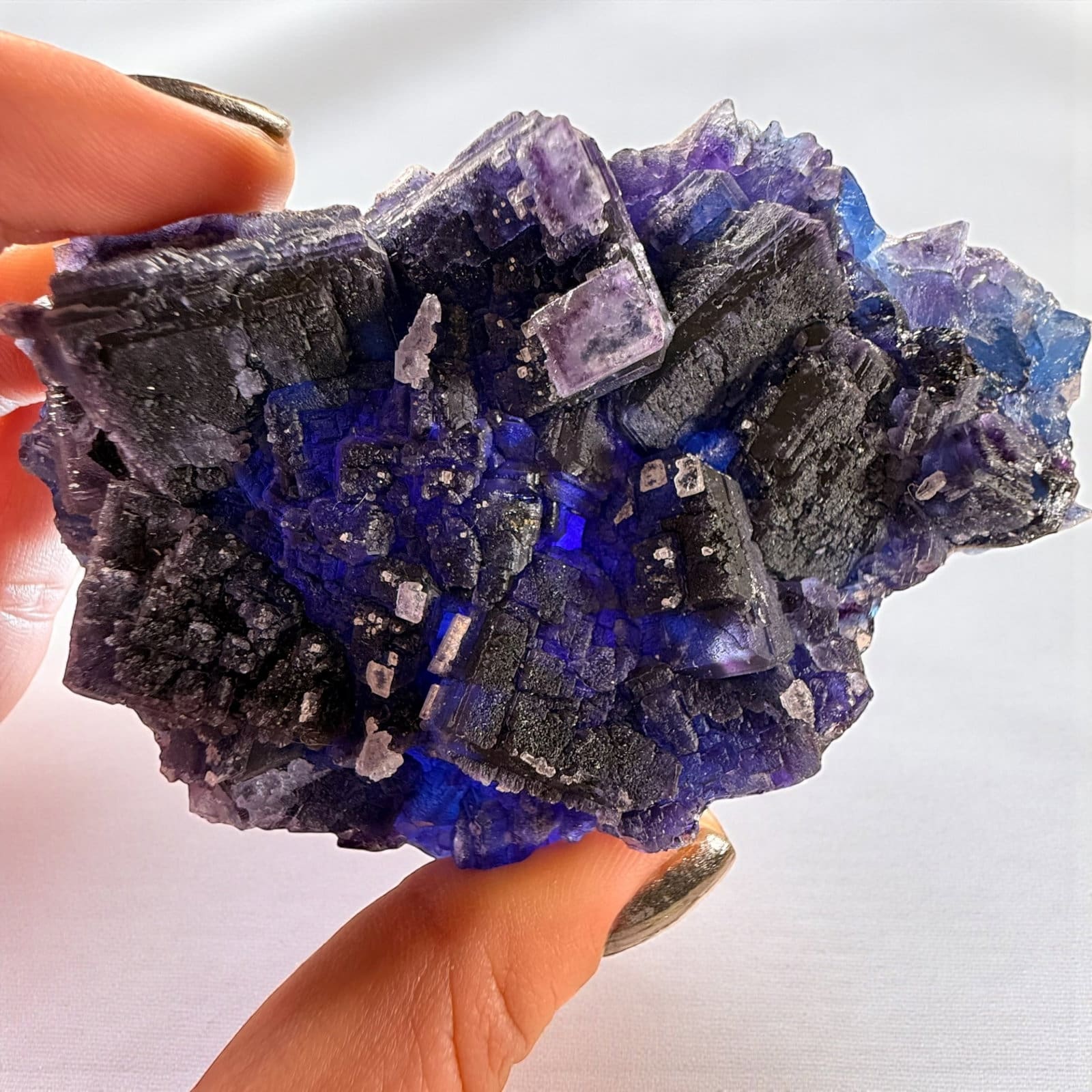 Zhejiang Indigo fluoriet cluster - 1 - Afbeelding 4